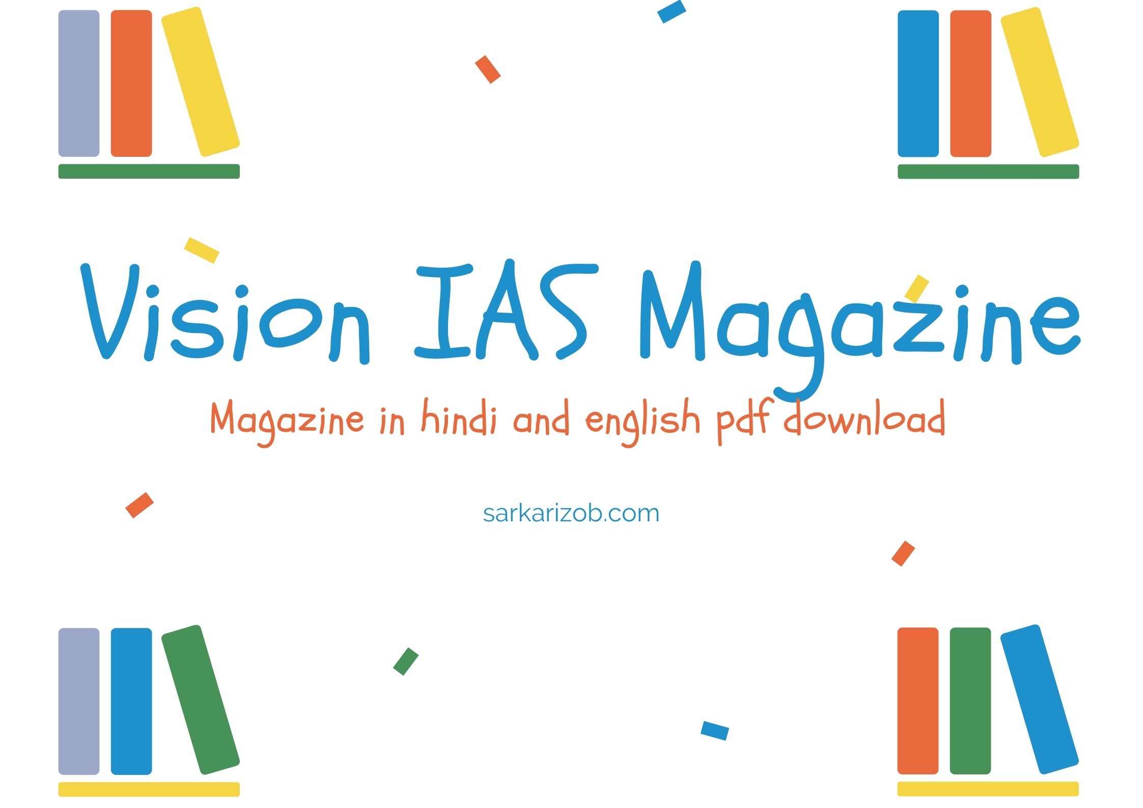 Vision IAS Monthly Magazine Pdf January 2022 Download Sarkarizob